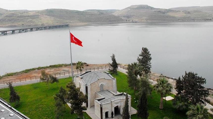 S&uuml;leyman Şah T&uuml;rbesi'nin bulunduğu b&ouml;lgede kontrol sağlandı