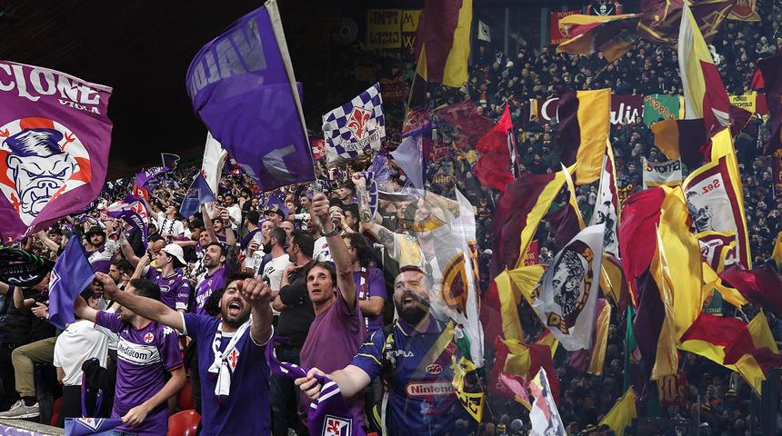 Roma ve Fiorentina taraftarına deplasman yasağı geldi!