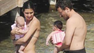 Son dakika: Tuba B&uuml;y&uuml;k&uuml;st&uuml;n ve Onur Saylak&rsquo;ın ikizleri b&uuml;y&uuml;d&uuml;! ''Aynı anneleri''