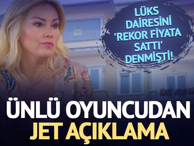 Pınar Altuğ Bebek'teki l&uuml;ks apartman dairesini 'rekor fiyata sattı' denmişti! Jet a&ccedil;ıklama