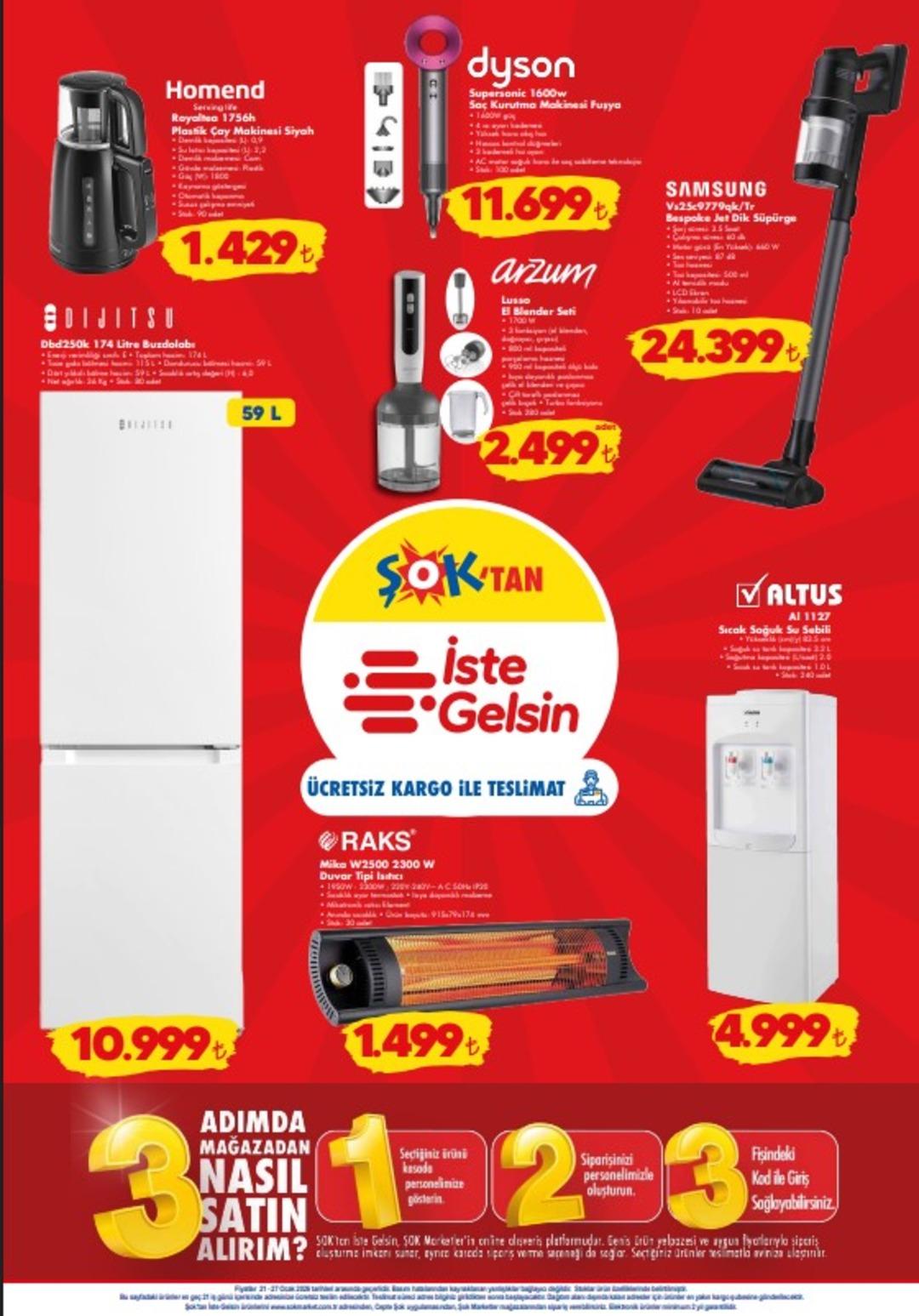 ŞOK a Samsung dikey süpürge geliyor! 21 Ocak 2026 ŞOK aktüel katalog yayınlandı! 8