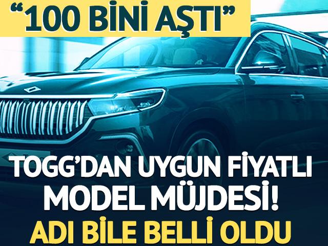 Togg&rsquo;dan uygun fiyatlı model m&uuml;jdesi!