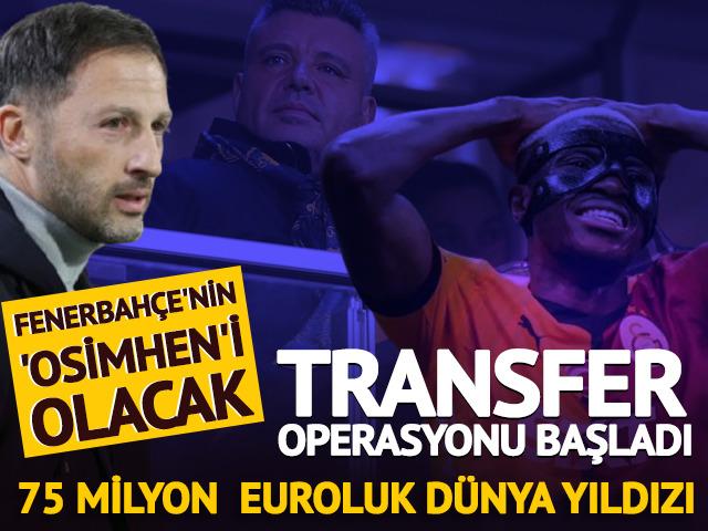 Fenerbah&ccedil;e'nin 'Osimhen'i olacak! Omar Marmoush operasyonu başladı... Dudak u&ccedil;uklatan rakamlar