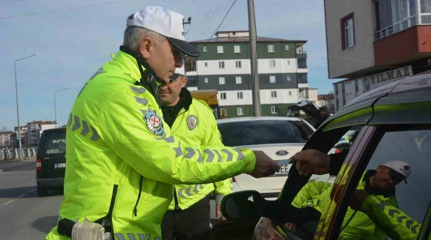 Ordu&rsquo;da trafik g&uuml;venliği i&ccedil;in denetimler s&uuml;r&uuml;yor