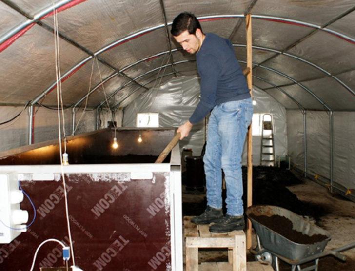 İşsiz genç solucan gübresi üretim tesisi kurdu G3