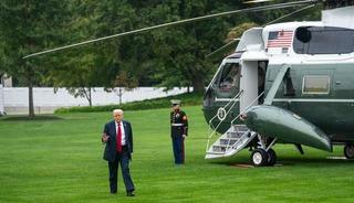 Trump'ın u&ccedil;ağında havadayken arıza tespit edildi