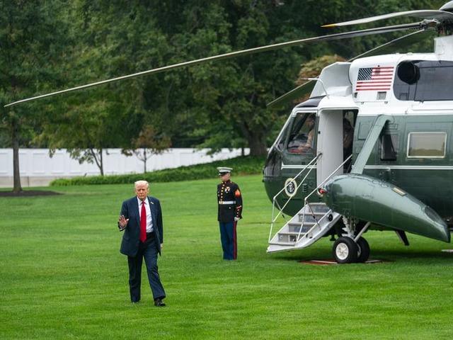 Trump'ın u&ccedil;ağında havadayken arıza tespit edildi