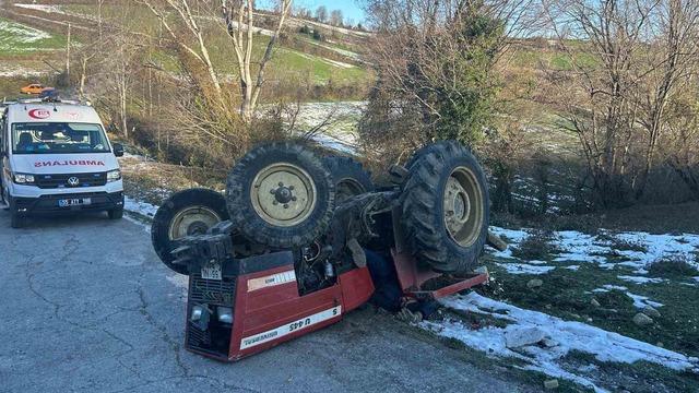 Samsun’da traktör kazası: 1 ölü