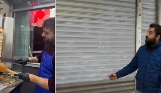 Gaziosmanpaşa'da a&ccedil;ılan d&ouml;nercinin batış hikayesi! "40 g&uuml;n a&ccedil;ık kalabildik"