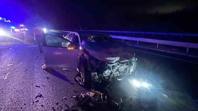 Kırklareli’de otomobiller çarpıştı: 6 yaralı