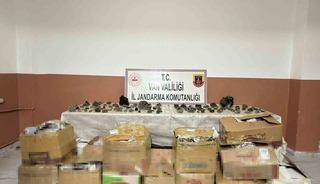 Van&rsquo;da bin 410 adet epidotlu kuvars taşı ele ge&ccedil;irildi