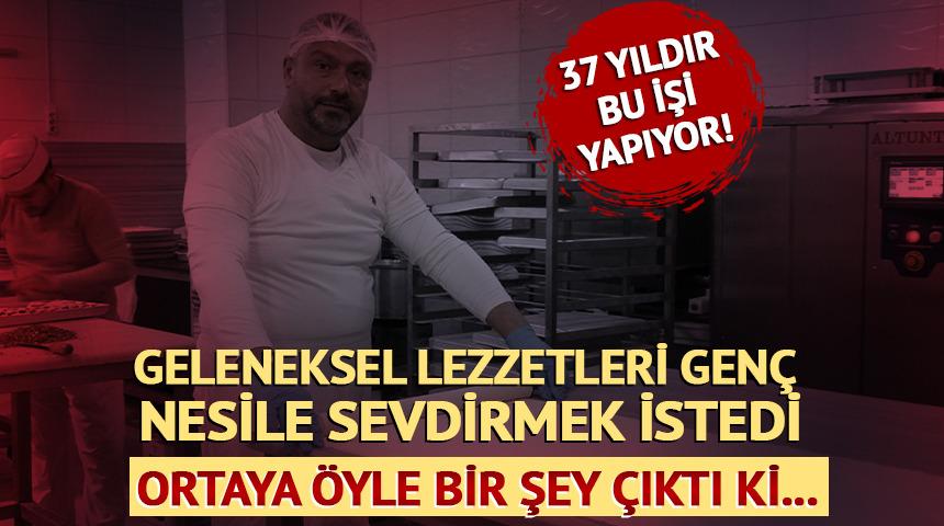 Geleneksel lezzetleri gen&ccedil; nesle sevdirmek istedi: 'Burger tatlı' ortaya &ccedil;ıktı