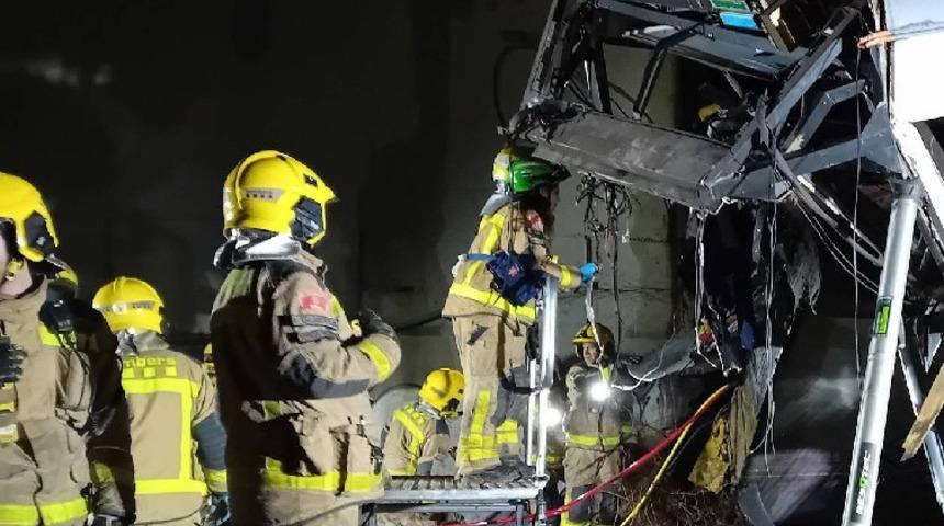 İspanya'da tren kazası: 1 &ouml;l&uuml;, 37 yaralı