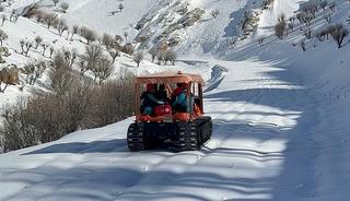 Nemrut Dağı eteklerinde hasta kurtarma operasyonu