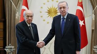 Son dakika! Cumhurbaşkanı Erdoğan ile Bahçeli görüşmesi başladı