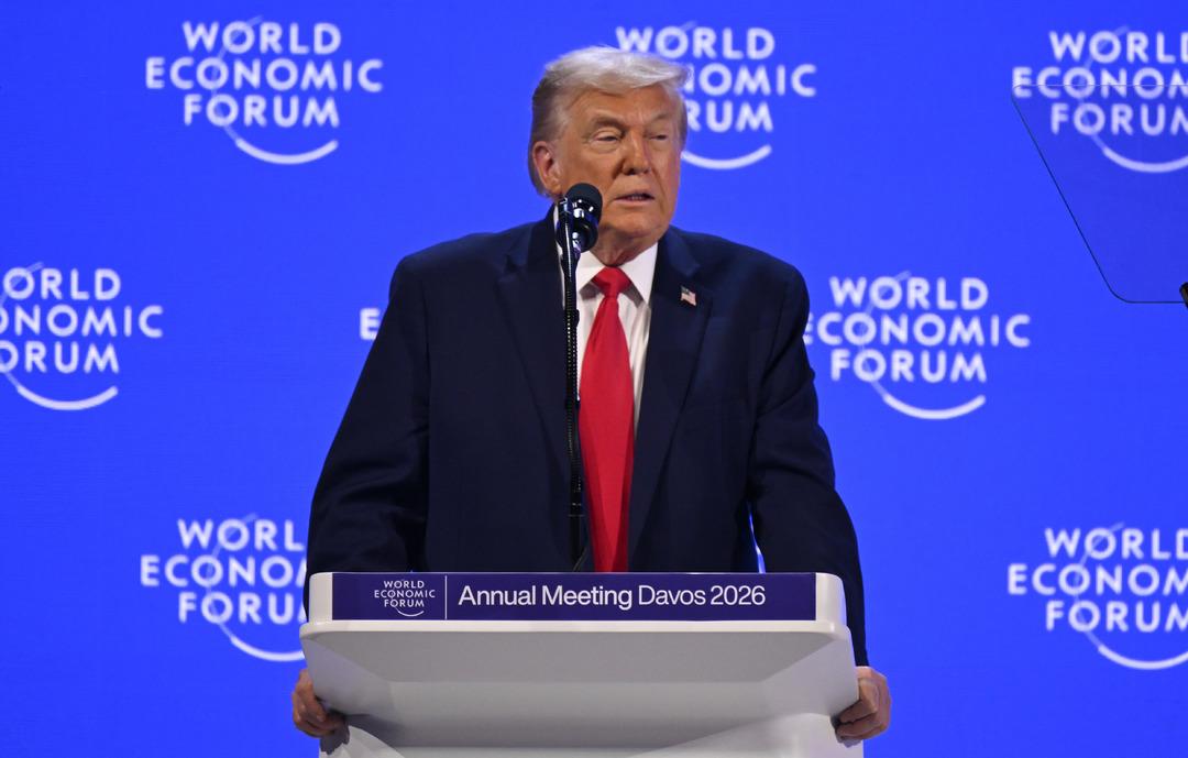 ABD Başkanı Trump tan Davos Zirvesi nde &ccedil;ok konuşulacak s&ouml;zler! Gr&ouml;nland ı işaret etti: "Geri vermek hataydı" 1