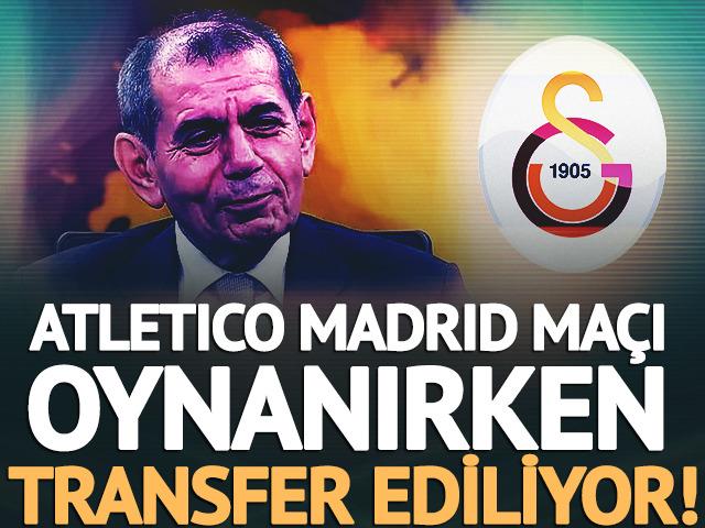 Galatasaray'dan Şampiyonlar Ligi ma&ccedil;ında "imza" operasyonu! Atletico ma&ccedil;ı oynanırken transfer bitiyor