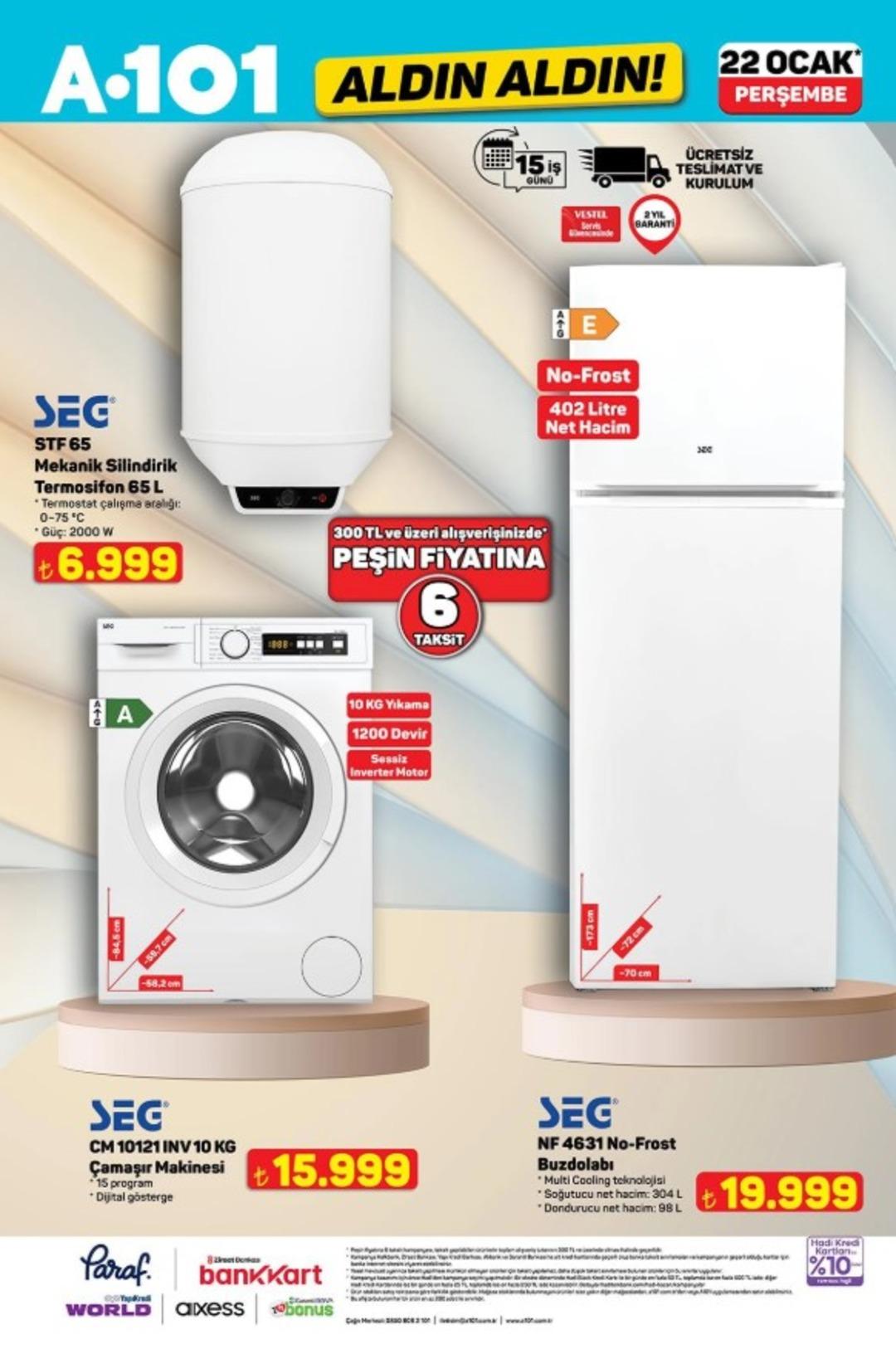 A101 e Columbia mont modelleri geliyor! 22 Ocak 2026 A101 katalog yayınlandı! 5