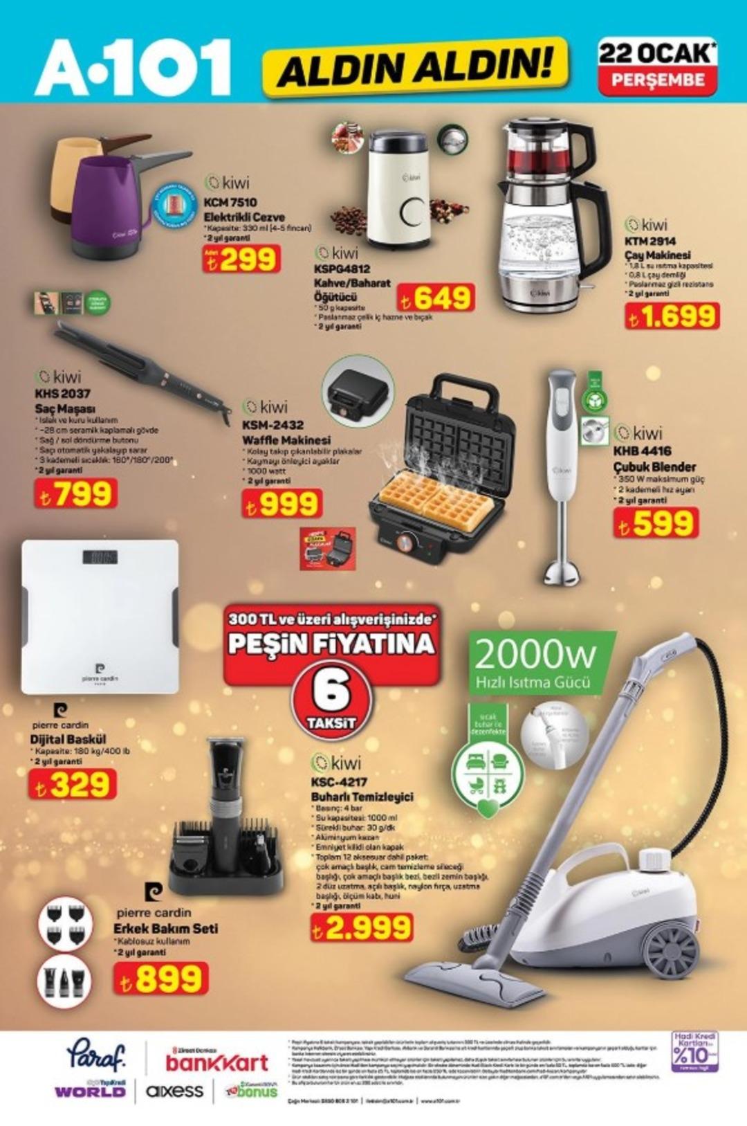 A101 e Columbia mont modelleri geliyor! 22 Ocak 2026 A101 katalog yayınlandı! 6