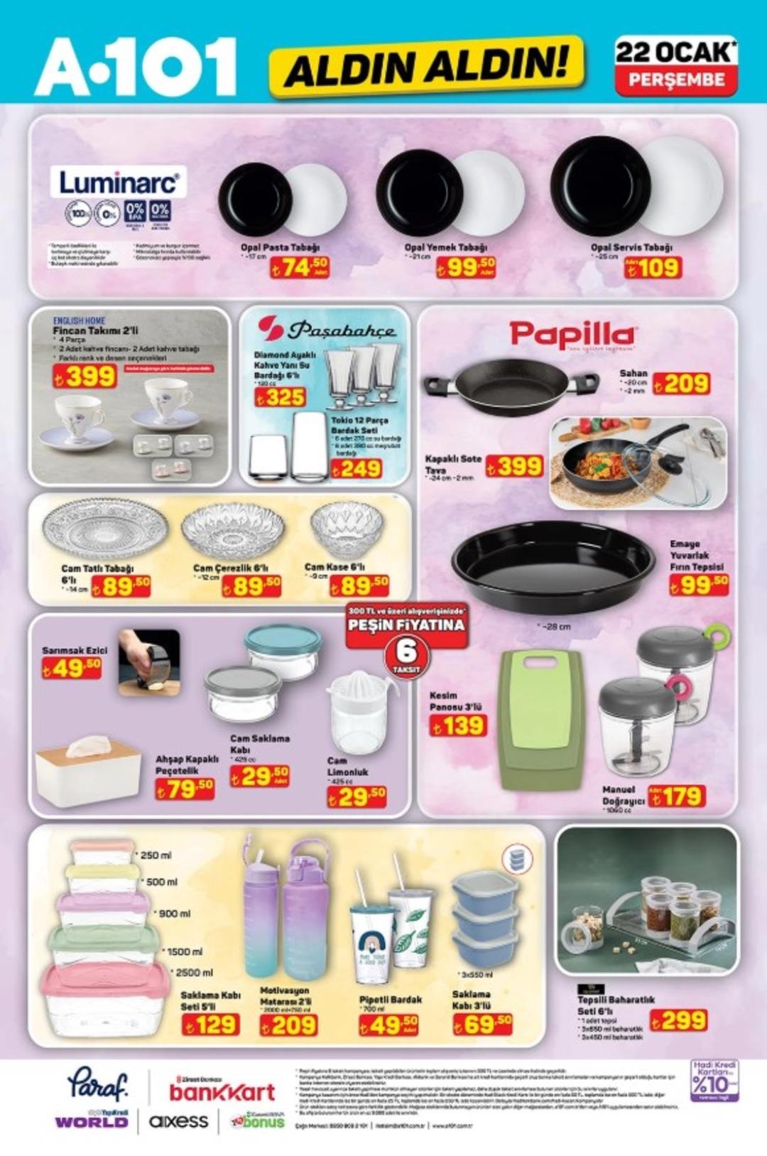 A101 e Columbia mont modelleri geliyor! 22 Ocak 2026 A101 katalog yayınlandı! 12