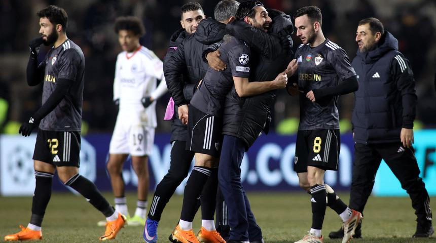 Can Azerbaycan'ın gururu Karabağ tarih yazıyor! Şampiyonlar Ligi'nde 90+4 mucizesi Galatasaray'a yaradı