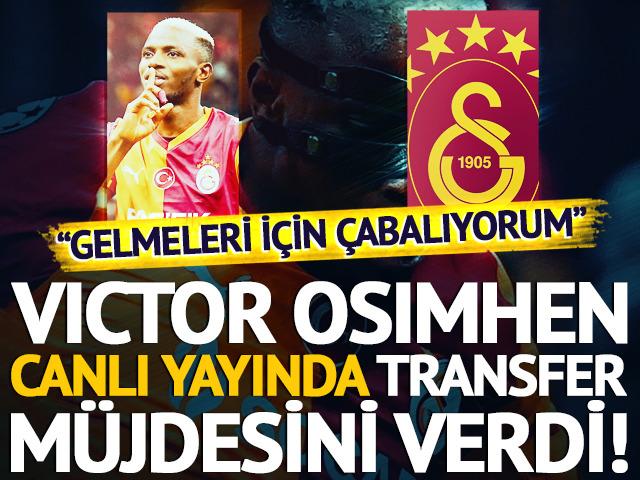 Osimhen'den Manchester City ma&ccedil;ı sonrası transfer m&uuml;jdesi! "İkna etmek i&ccedil;in uğraşıyorum"
