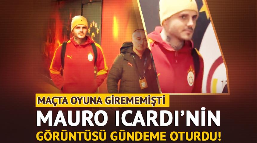 RAMS Park'ta Icardi krizi! Ma&ccedil; biter bitmez stadı terk etti