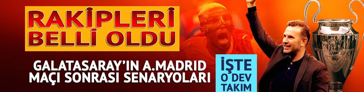Galatasaray'ın Şampiyonlar Ligi'ndeki olası rakipleri belli oldu! 