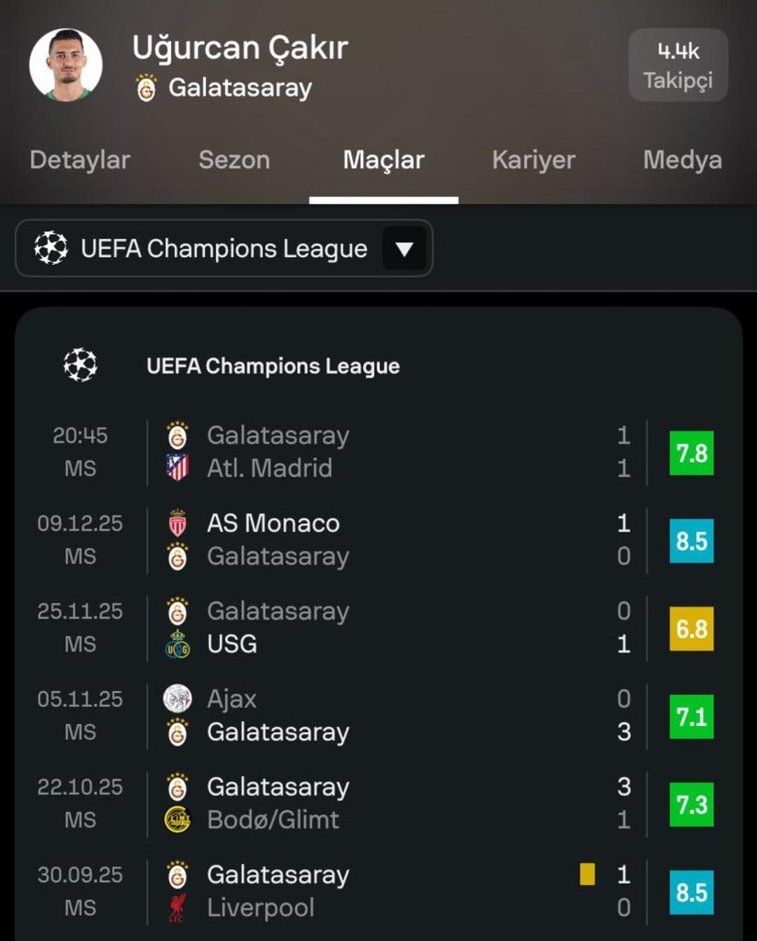 Galatasaray a hayat veren Uğurcan &Ccedil;akır, Atletico Madrid ma&ccedil;ında kilit rol &uuml;stlendi! 3