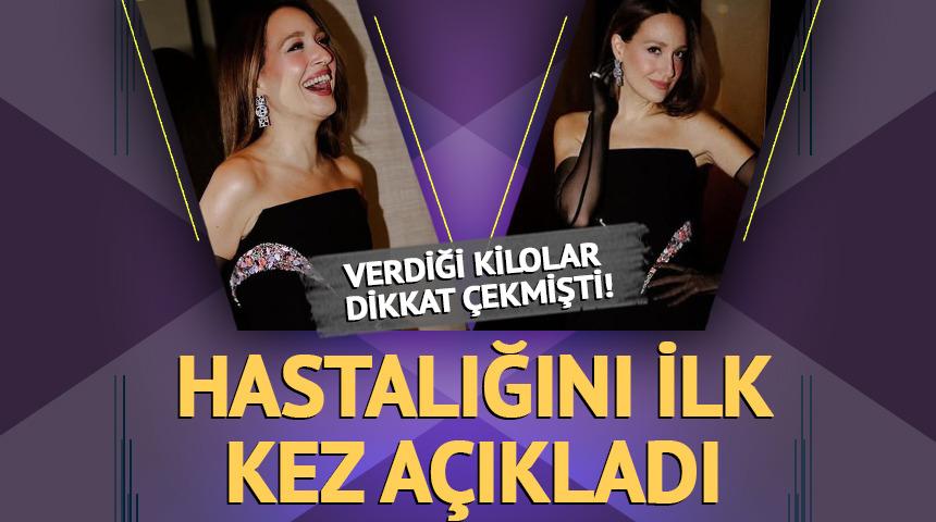 Verdiği kilolar dikkat &ccedil;ekmişti! Hastalığını ilk kez a&ccedil;ıkladı