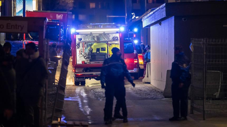 D&uuml;nya liderlerini ağırlayan Davos'ta korkutan anlar! Hemen tahliye edildiler