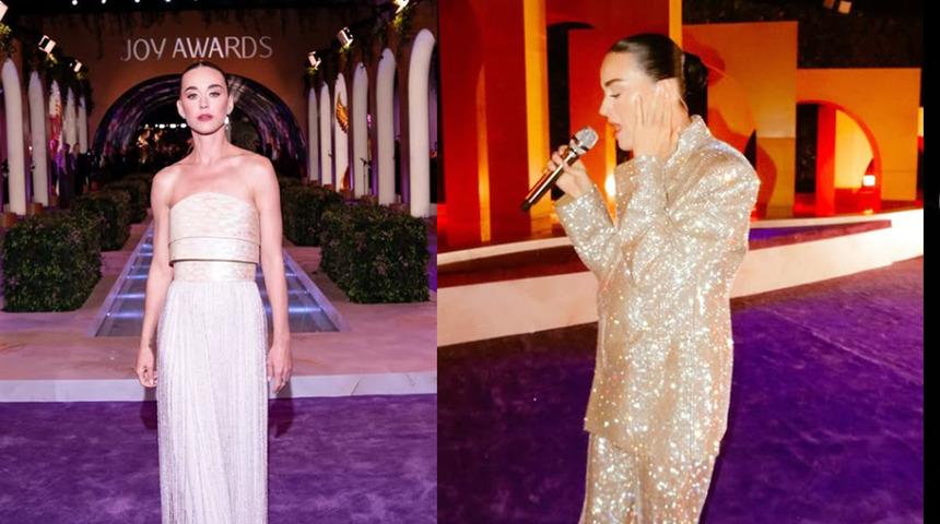 Katy Perry Riyad'a damga vurdu! Dakikada 300 bin dolar kazandı! Net serveti g&uuml;ndemde