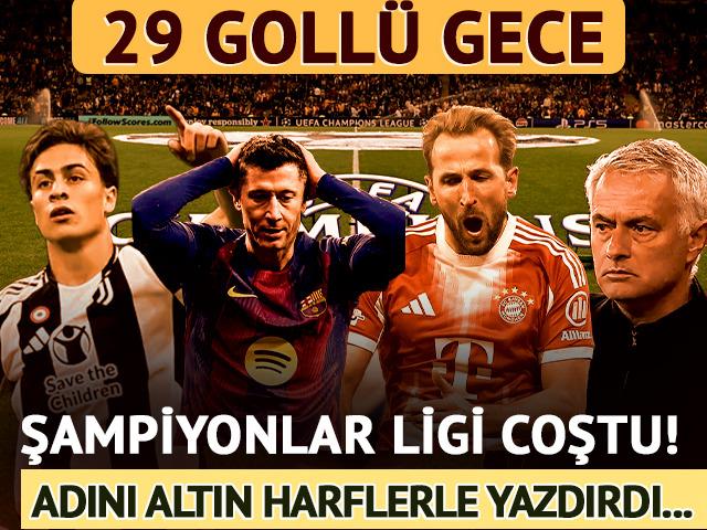 Şampiyonlar Ligi'nde gecenin sonu&ccedil;ları! Adını altın harflerle yazdırdı