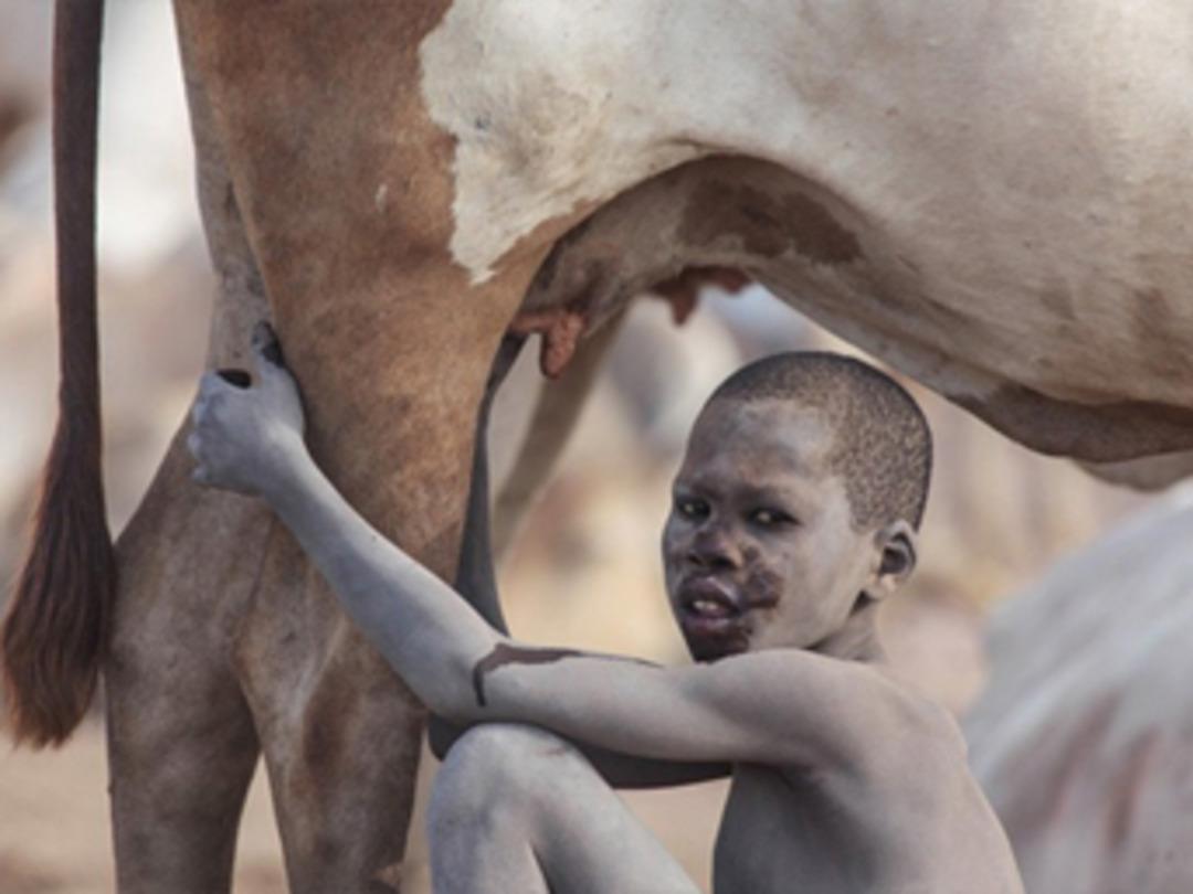 G&uuml;ney Sudan'daki Mundari Kabilesi