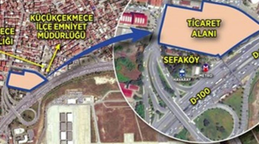 TOKİ'nin Küçükçekmece'deki arsasına 900 milyon lira teklif