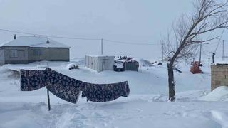 Son dakika: Ağrı&rsquo;da k&ouml;yler kışın tamamen kar altında kaldı