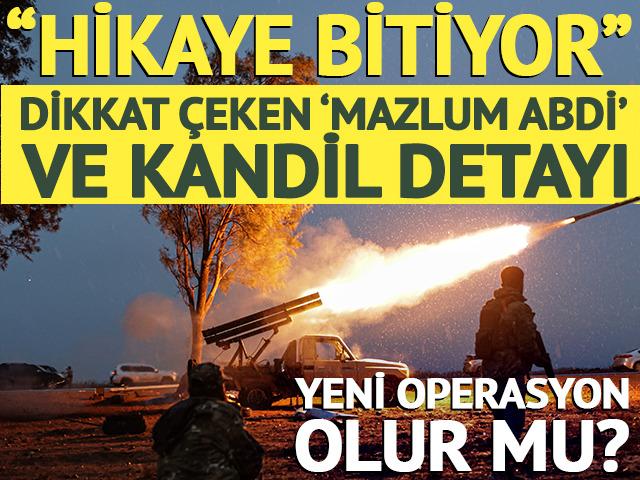 Mazlum Abdi ve Kandil detayı dikkat &ccedil;ekti