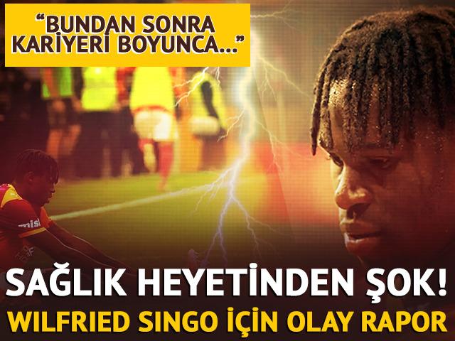 Galatasaray sağlık heyetinden şok teşhis! Wilfried Singo kariyeri boyunca sağ bek oynayamayacak iddiası