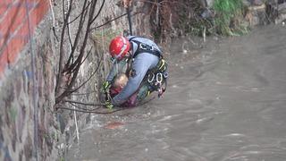 Dere yatağına inmişti: Su seviyesi birden yükseldi! Zamana karşı yarış