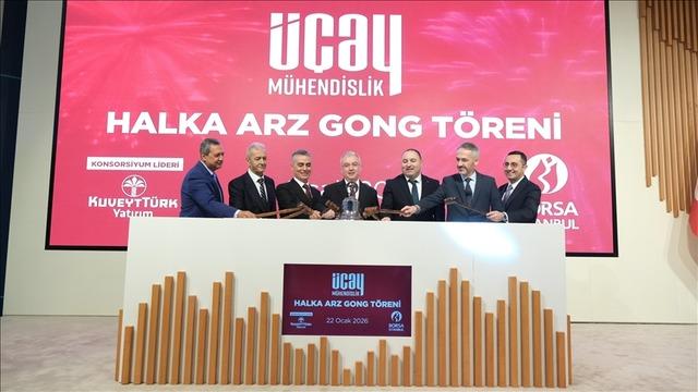 Borsa İstanbul'da gong Üçay Mühendislik için çaldı