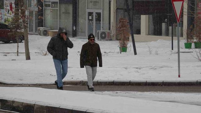 Malatya&rsquo;da kar ve sis etkili oluyor 2