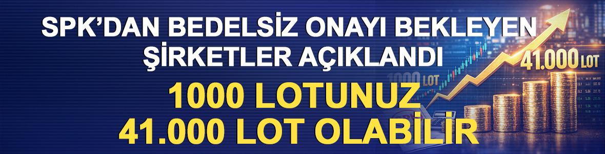%1000&rsquo;den fazla bedelsiz i&ccedil;in SPK onayı bekleyen şirketler a&ccedil;ıklandı! 1000 lotunuz 41.000 lot olabilir&hellip;