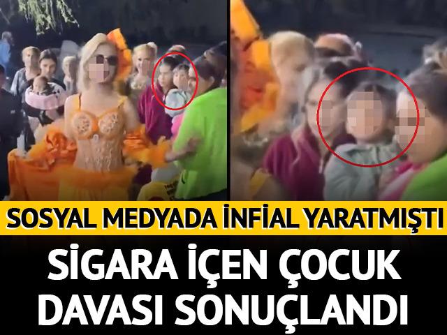 3 yaşındaki &ccedil;ocuğa sigara i&ccedil;irdiği iddia edilmişti! Mahkemeden anneye beraat