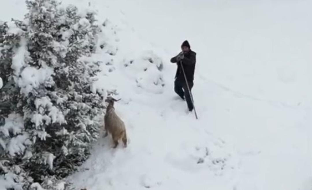 Dronuna t&uuml;fek doğrultulan fotoğraf&ccedil;ı: Ateş etse vurabilirdi 1