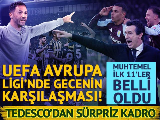 Tedesco'dan Unai Emery'e b&uuml;y&uuml;k s&uuml;rpriz! UEFA Avrupa Ligi'nde gecenin ma&ccedil;ı