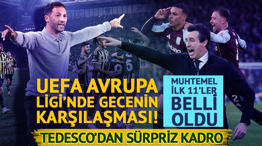 Tedesco'dan Unai Emery'e b&uuml;y&uuml;k s&uuml;rpriz! UEFA'da gecenin ma&ccedil;ı...