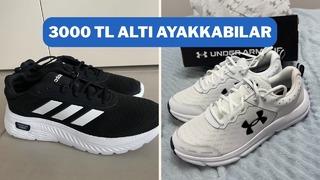 Fiyat performans şampiyonu olan 3000 TL altı spor ayakkabılar