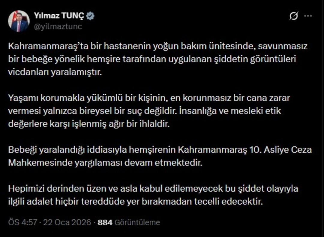 Bakan Tun&ccedil; tan gaddar hemşireyle ilgili a&ccedil;ıklama: "İnsanlığa karşı işlenmiş ağır bir ihlaldir" 2