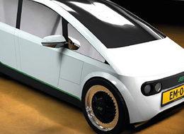 Üniversite öğrencileri ketenden otomobil yaptı