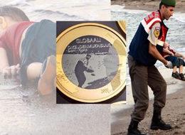 Finlandiya 5 euroya Aylan'ın fotoğrafını bastı